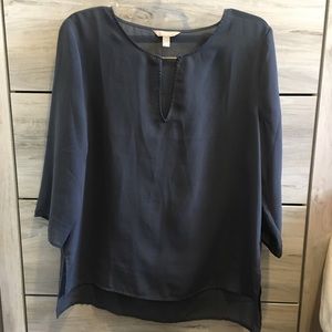 Banana Republic soft satin blouse size large
